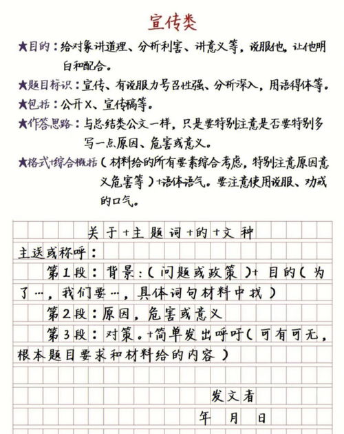 四种公文格式,宣传,总结,方案,评论类模版 