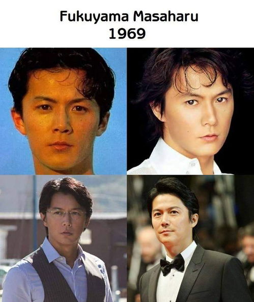 从年轻到老都很帅的日本男星 一字排开全部都是美男啊