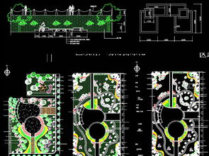 公园景观规划CAD图平面设计图下载 图片9.74MB 园林景观CAD图纸大全 其他 