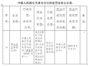 易生支付有限公司违法被罚7万元