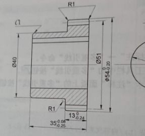 CAD,请问这个圆角标注怎么画 