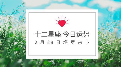 塔罗占卜 十二星座2月28日运势播报 