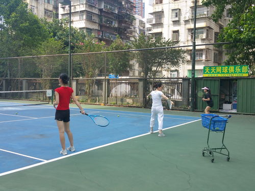 深圳网球培训中心 释放自己的好心情, 打网球是一件很惬意的事