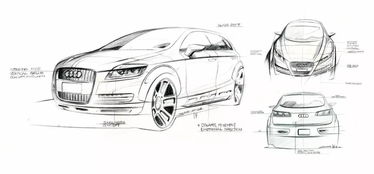 Audi Studies Sketches Ⅲ