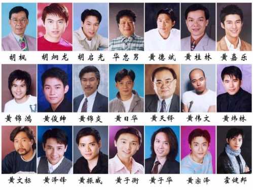 香港无线男演员名单图片