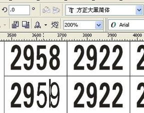 在cdr里,复制的文本,字体会改变 如何解决 