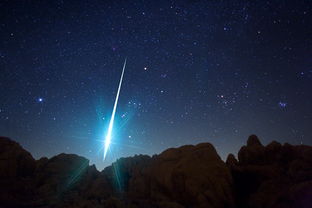 双子座流星 划破夜空的银枪