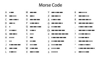 摩斯密码求翻译,带解答过程 