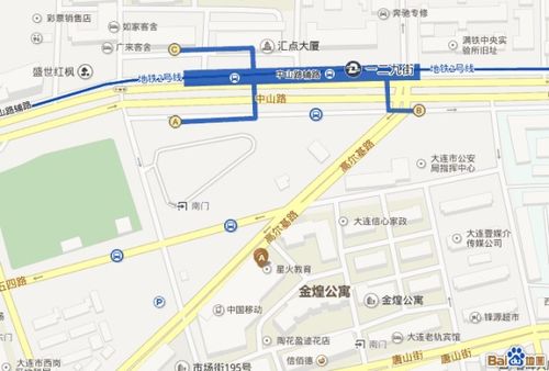 大连市西安路地铁免费停车场,大连北站到西安路坐几号线