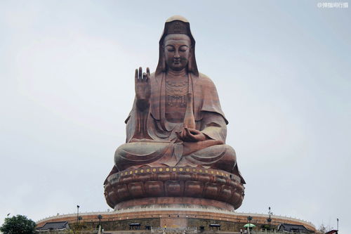 仙气飘飘 的南粤名山,一座寺庙一尊观音,成最火旅游地标