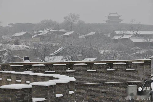 2020忻州古城初雪