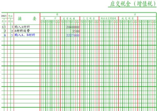 税金表是怎么做出来的