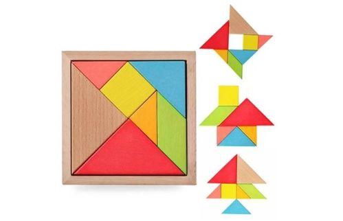 一套七巧板中有几个三角形几个正方形几个平行四边形 
