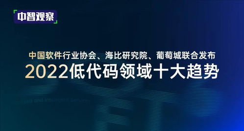 2022中国 低代码 领域十大趋势 