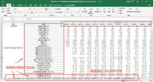 最新 2000 2019年中国国家统计局完整面板数据 横跨20年,共计40000多个指标 现金交易版 经管之家 原人大经济论坛 