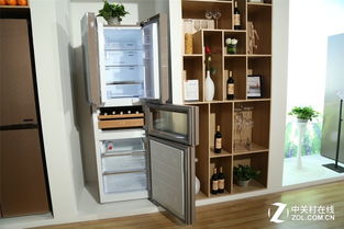 冰箱柜怎么弄好看，酒柜与冰箱斜边柜做法(冰箱酒柜设计图)