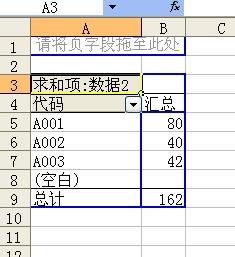 Excel 怎么用透视表做出每个项目的利润简表