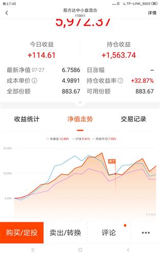 上次军工买一万多清仓后跌了6个点,明天再买入,有些高风险基距离上次交易差价十个点