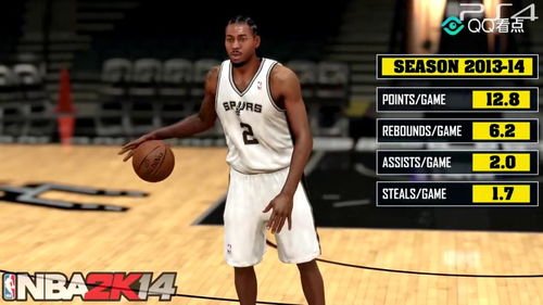 NBA2K 莱昂纳德人物变化,发型变成了地垄沟 