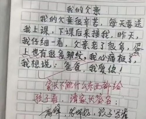 小学生作文 名字 走红,三个人名字凑成一首诗,字体更让人惊艳