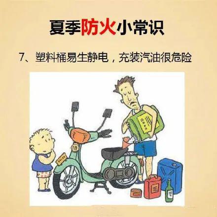 夏季防火小常识围观学习