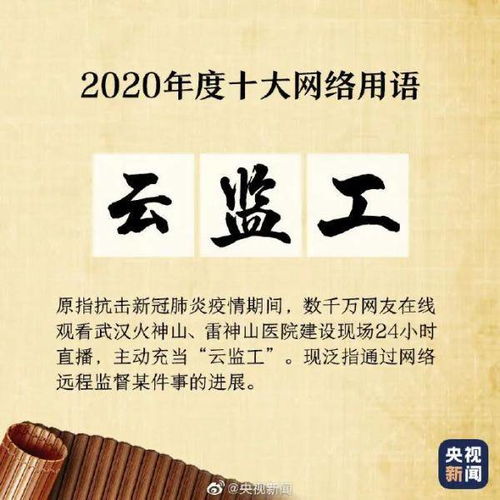 2020年度十大网络用语来啦 学生经常挂在嘴边的这些词,您知道什么意思吗 特别关注