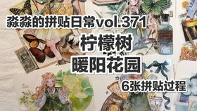 淼淼的拼贴日常vol.40 ribbon箱亭剧场 止域贴纸 kaze贴纸 reco贴纸 内含11张拼贴