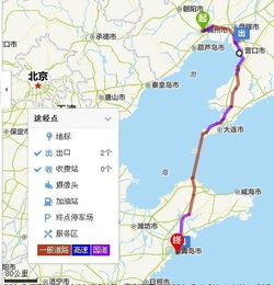 锦州到青岛不走高速大约多少公里 
