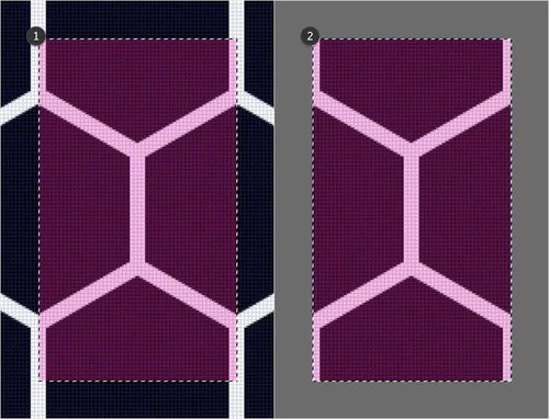 PS教程 制作网格图案