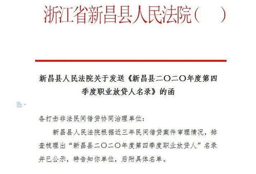 缺钱的新昌人注意 千万别向这17个人借钱,他们是