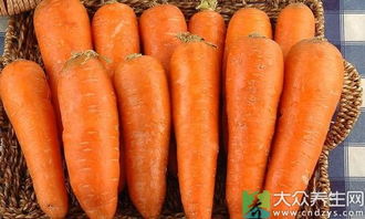 胡萝卜吃多了会维生素A中毒