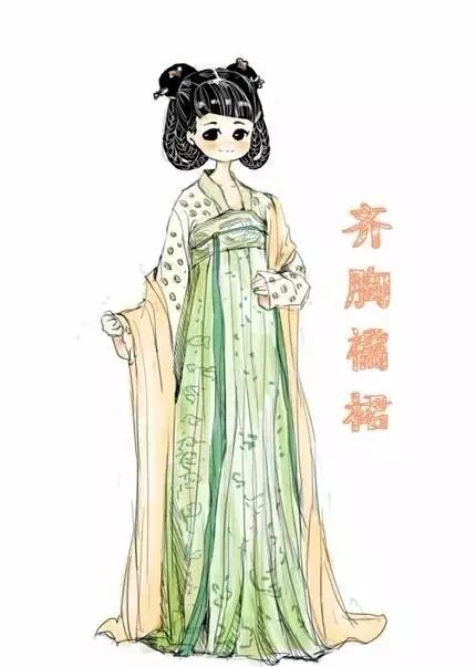 古代女子的裙子究竟是怎么穿的(古代女子的裙子究竟是怎么穿的图片)