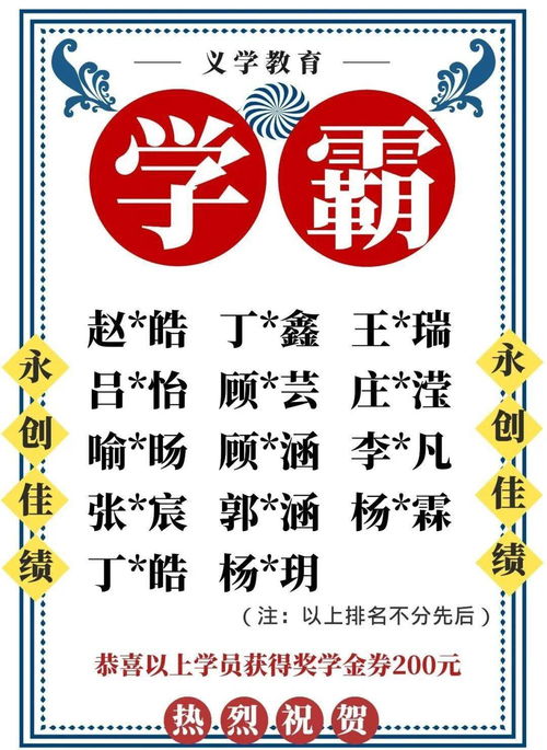 综合能力评估放榜 学霸 优秀双榜,来找找你的名字