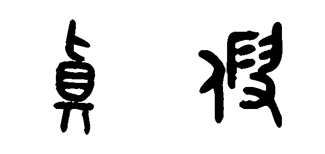 真字和假的各种写法 古文 中文 