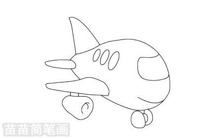 怎么画飞机儿童简笔画 摩羯座儿童简笔画怎么画