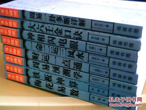 中华传统文化书系 易学秘术 大六壬金口诀 周易一卦多断详解 神相闪电眼 一命二运三风水 财运一点通 周易预测学 梅花易数 铁板神算 8册合售