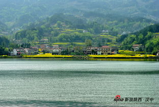 2016汉中油菜花节观花景点 南郑红寺湖 