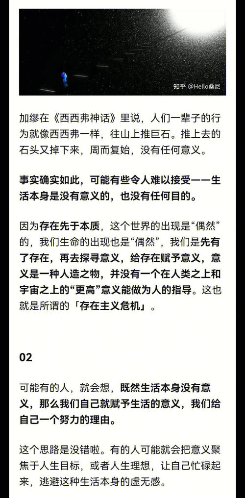 当你找不到人生的意义时,不妨看看这篇文章 