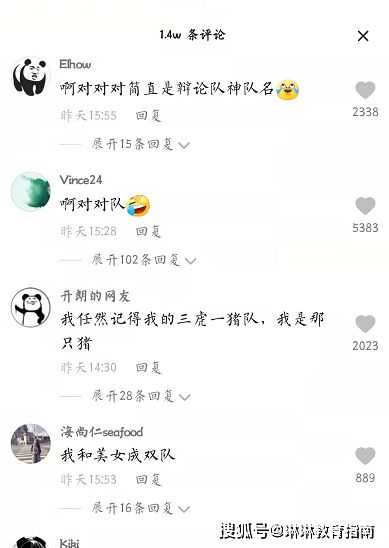 武汉大学的辩论赛,看到这些队名,你说你不 摆烂 我都不信