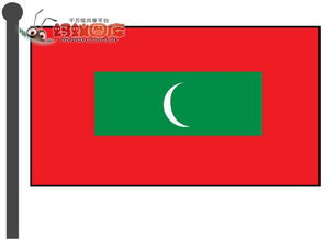 马尔代夫国旗世界上有多少面国旗（马尔代夫国旗是轴对称图形吗）