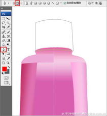 Photoshop鼠绘教程 绘制瓶装洗发水广告效果图 