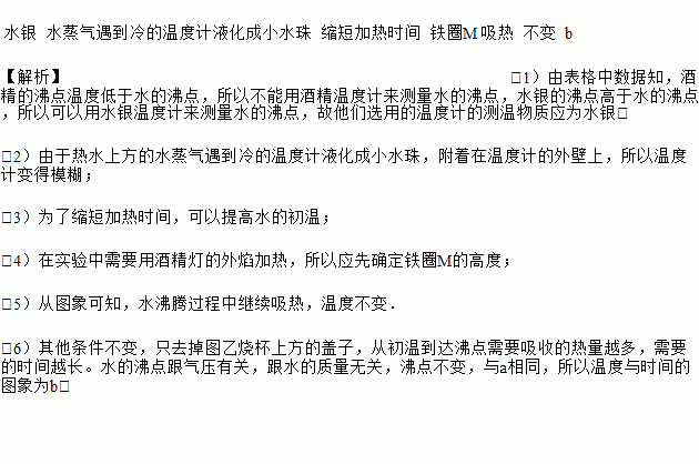 在 探究水沸腾时温度变化的特点 实验中.