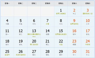 2006年日历表,2006年农历表 阴历阳历节日对照表