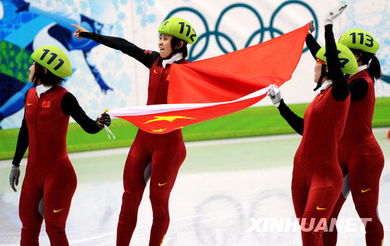 哪位运动员助中国夺得冬奥会女子短道速滑3000米接力金牌 (女子3千米接力短道速滑)