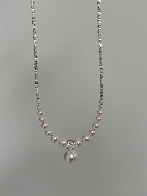 这就是我想要的碎银子珍珠项链呀爱了 