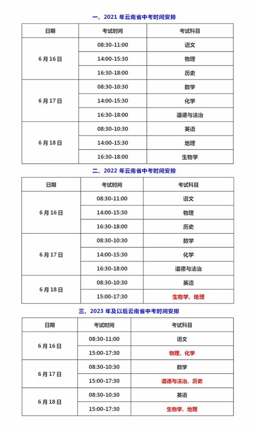 会考时间2025年具体时间山东