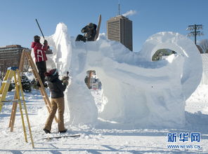 实拍魁北克冰雪嘉年华 高清组图 