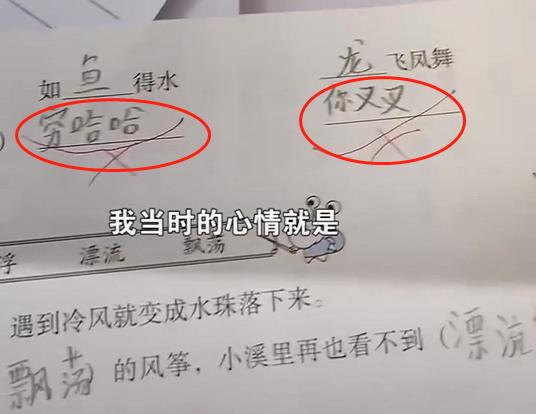 辽宁一小学生火了,ABB式组词想到的却是网络歌词,家长哭笑不得