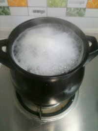 肉丸米汤火锅的做法