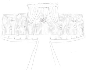 婚礼手绘图(婚礼手绘图教程)